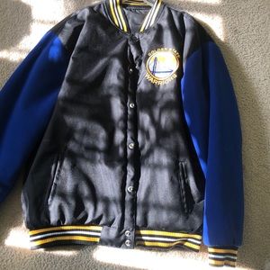 Warriors Reverse-able Coat